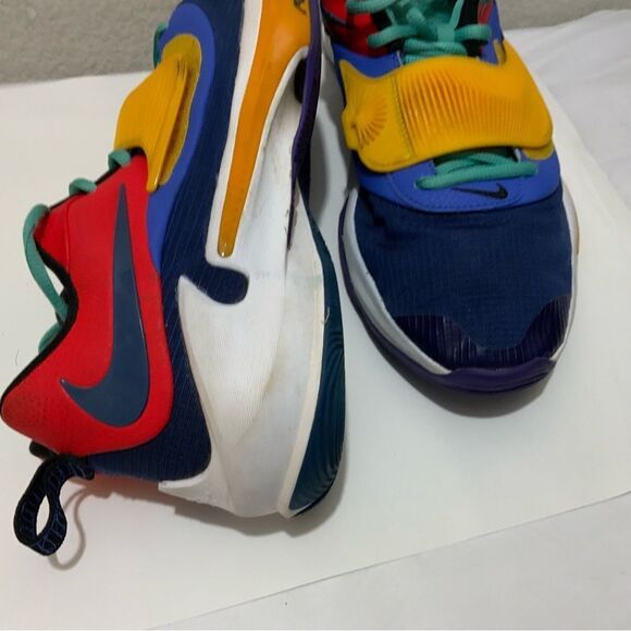 Nike Men's Zoom Freak 3 Basketball Shoes Bright Crimson Navy Giannis Sizes - Picture 5 of 11